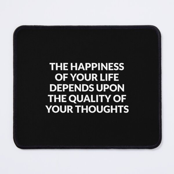 Item preview, Marcus Aurelius Quote - Happiness of your life designed and sold by Inspirationmotivation.