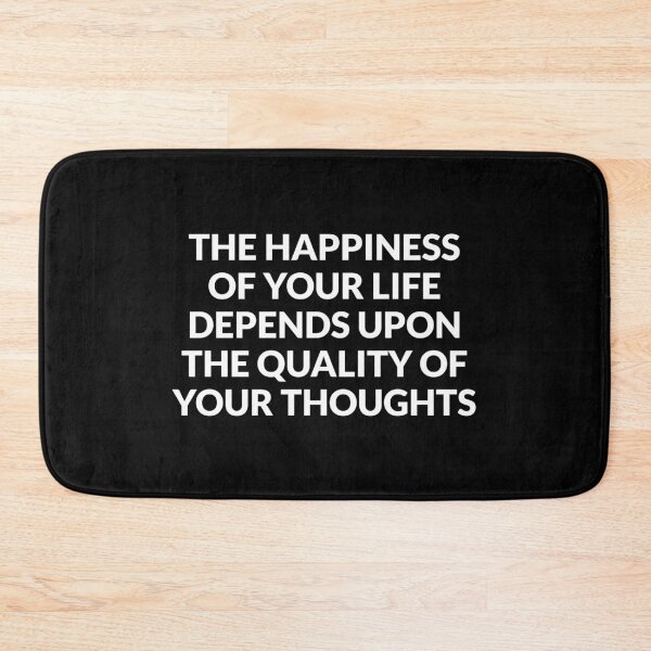 Item preview, Marcus Aurelius Quote - Happiness of your life designed and sold by Inspirationmotivation.