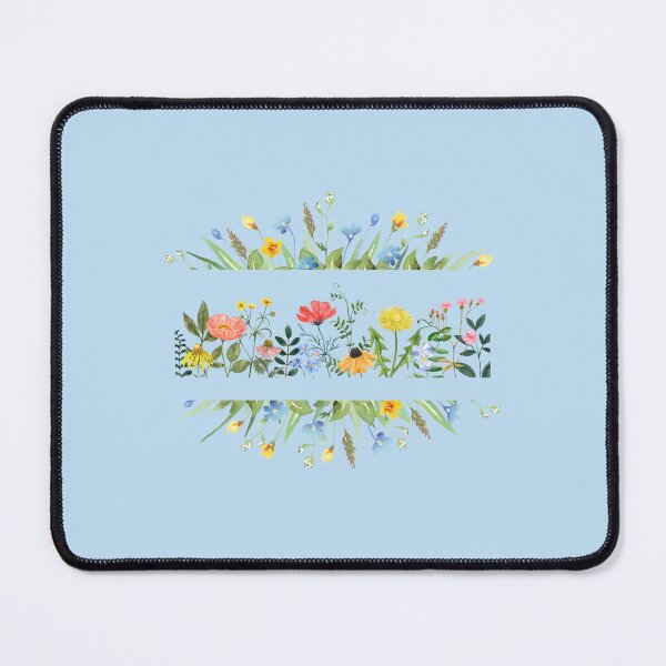 Item preview, Watercolor wildflowers frames graphic design designed and sold by Openspace2020.