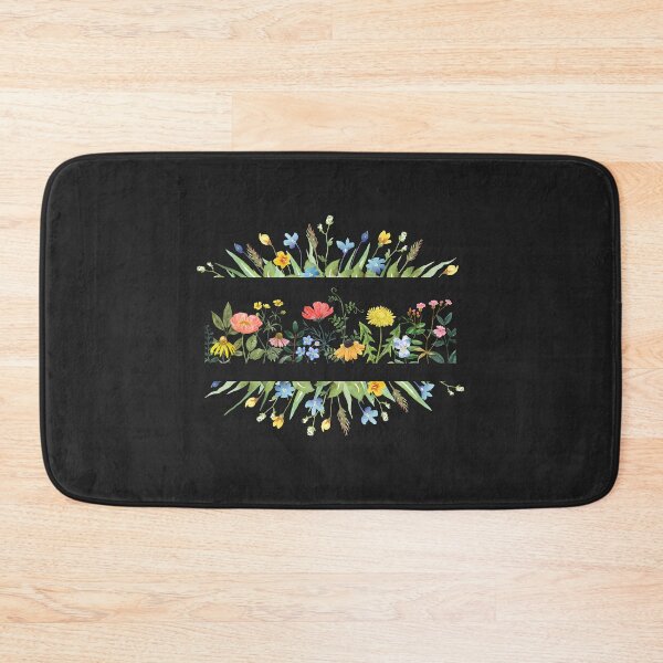 Item preview, Watercolor wildflowers frames graphic design designed and sold by Openspace2020.