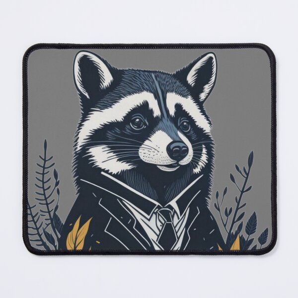 Item preview, Printable Raccoon Vector: Nature's Art designed and sold by El Rincón Gatuno .