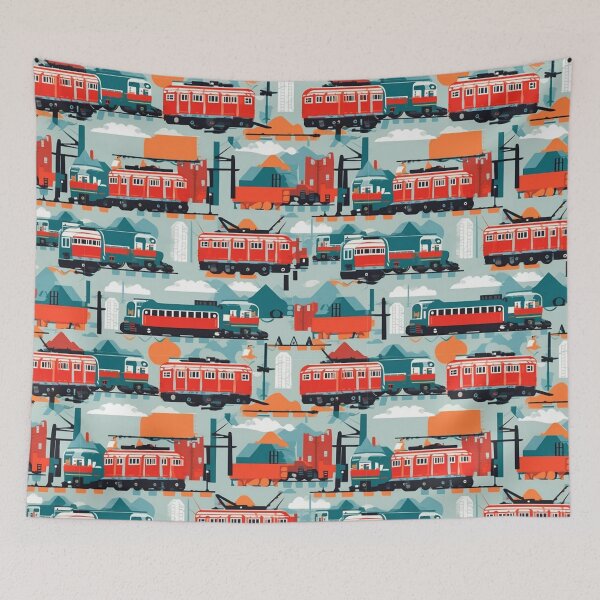 Item preview, Alaskan Train Company Digital Pattern designed and sold by zolarche.