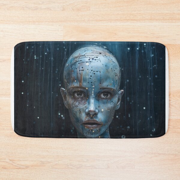 Item preview, Fine Art Portrait of A Blue Humanoid - Fine Art Photography - Famous Photo Style designed and sold by AlanPhotoArt.