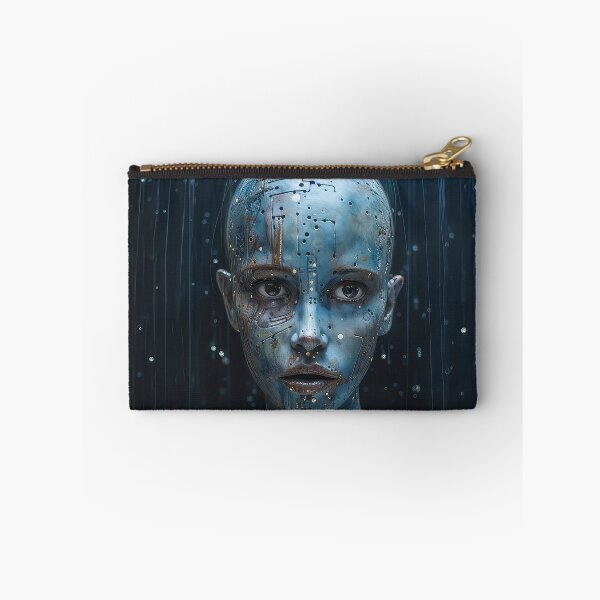 Item preview, Fine Art Portrait of A Blue Humanoid - Fine Art Photography - Famous Photo Style designed and sold by AlanPhotoArt.