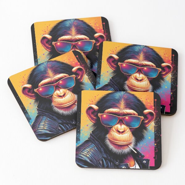 Item preview, Artful Apes on Canvas designed and sold by Daniel Dudgeon.