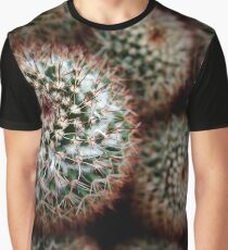 Macro Cactus Graphic T-Shirt