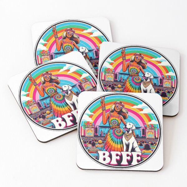 Item preview, BFFF Best Furry Friend Forever! dog and girl designed and sold by Arthoughts.
