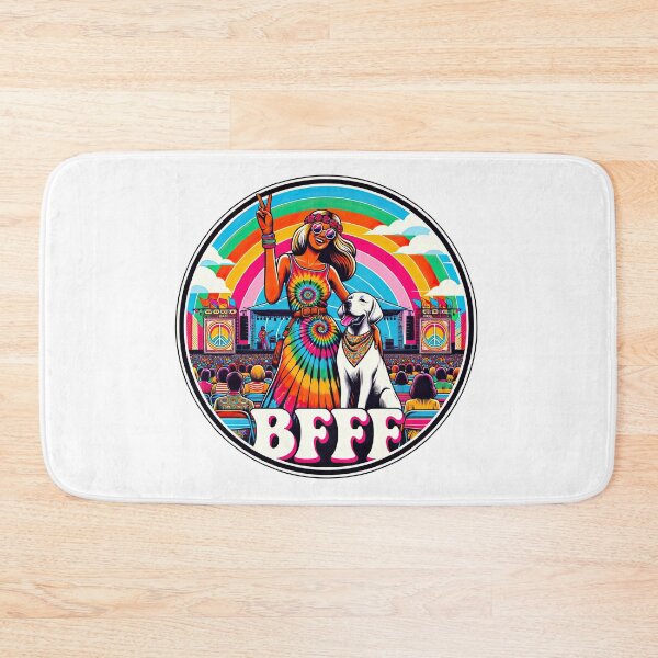 Item preview, BFFF Best Furry Friend Forever! dog and girl designed and sold by Arthoughts.