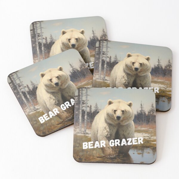 Item preview, Bear Grazer, Grazer Bear designed and sold by CanvasInspire.