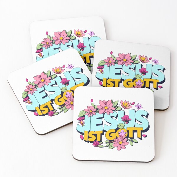 Item preview, Jesus is God flowers (2) designed and sold by Seelenretter.