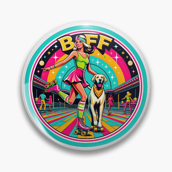 Item preview, BFF Best Friend Forever! dog and girl designed and sold by Arthoughts.