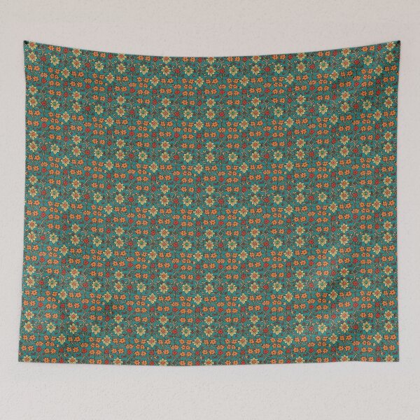 Item preview, Vintage Flower Pattern and Timeless Flowers designed and sold by Vorterix.
