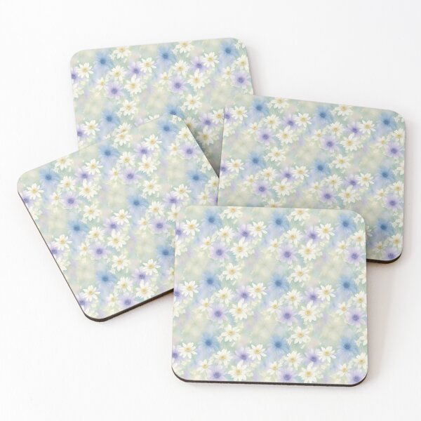 Item preview, Watercolor  Big White  And Violet Daisy  designed and sold by Victoria Riabov.