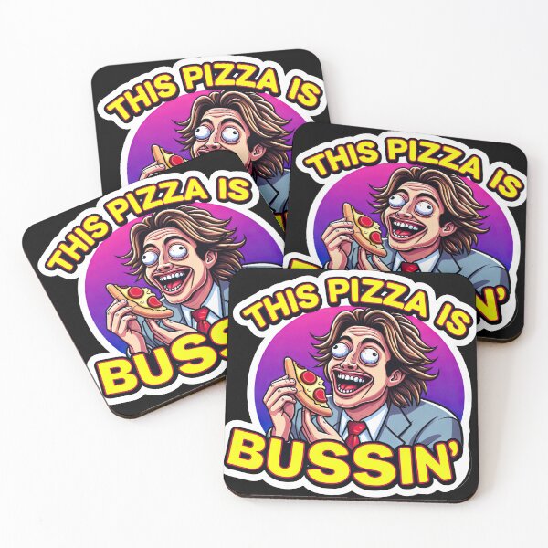 Item preview, This pizza is bussin designed and sold by MagicStrawberry.