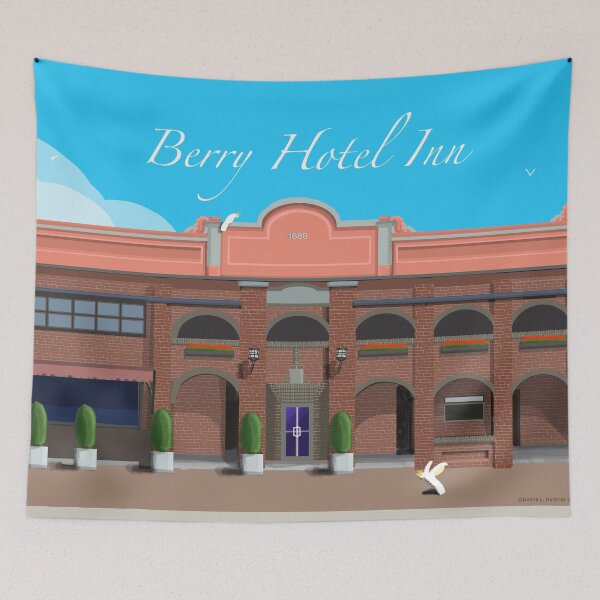 Item preview, Berry Hotel Inn 120 Queen Street designed and sold by Donnahuntriss.