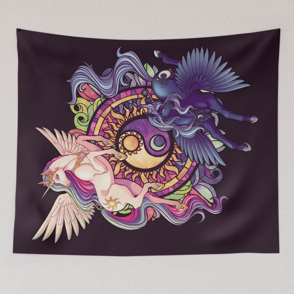 Item preview, Sun and Moon designed and sold by The Rabbit Follower.
