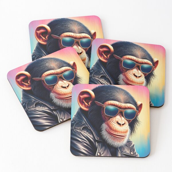 Item preview, Ape Expressions in Color designed and sold by Daniel Dudgeon.