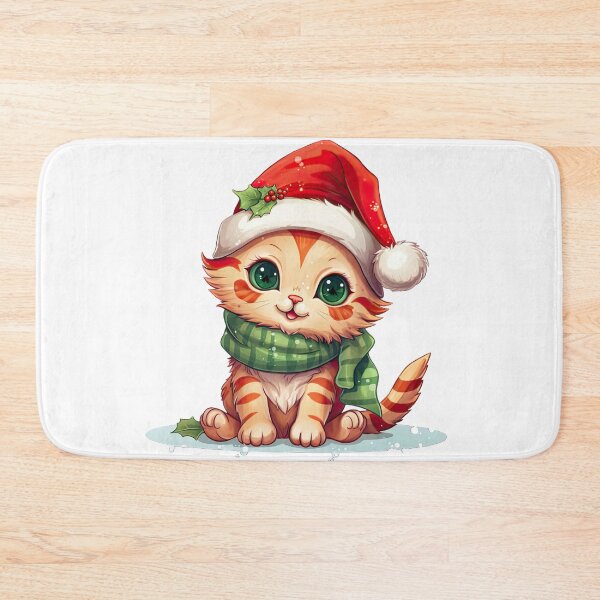 Item preview, Santa Cat designed and sold by Pixel  Playground.