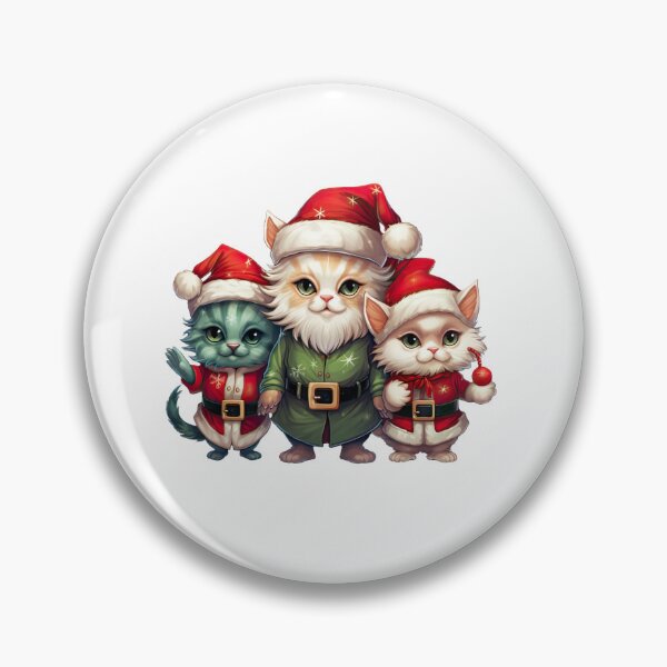 Item preview, Santa Cat and Friends designed and sold by Pixel  Playground.