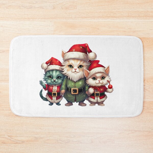 Item preview, Santa Cat and Friends designed and sold by Pixel  Playground.