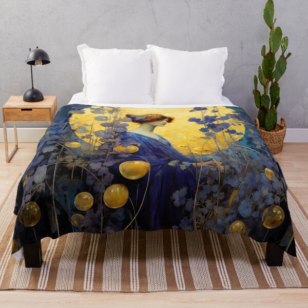 Item preview, Starlight Night, Alphonse Mucha style, Belle Époque designed and sold by CatCoconut-Art.