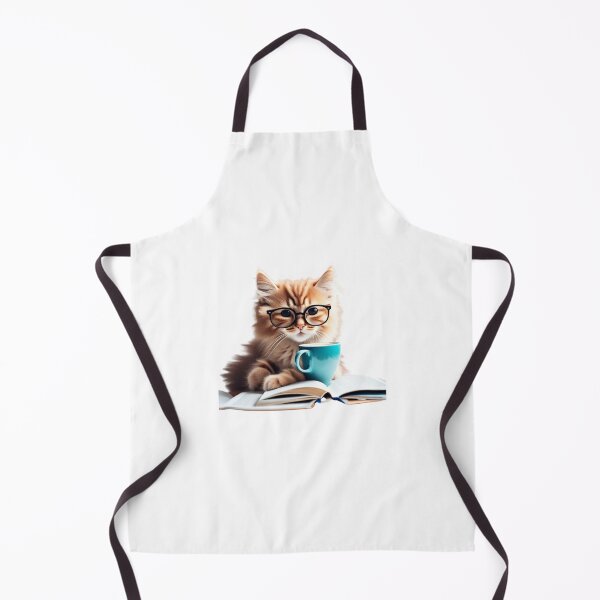 Item preview, Cat With Book Cute Cat Reading Book Funny Gifts For Cat Lovers Funny Gifts For Book Lovers designed and sold by MatthewViews.