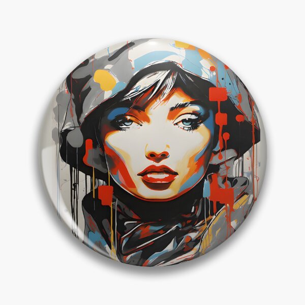 Item preview, Colorful people pop art - 1 designed and sold by vsartmaking.