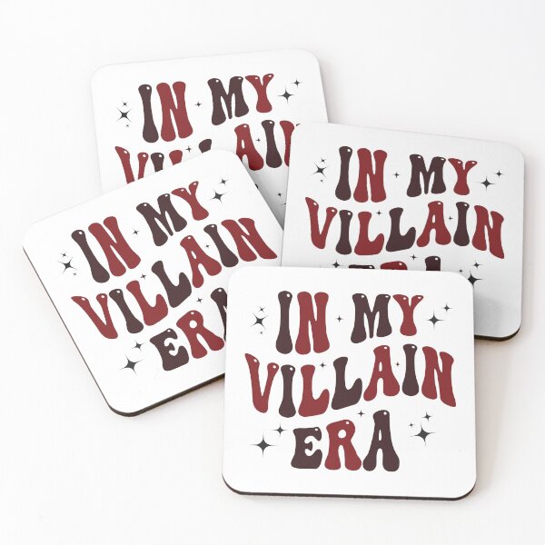 Item preview, In My Villain Era, In My Villain Era shirt, Groovy Maroon Design designed and sold by AryaSubramanian.