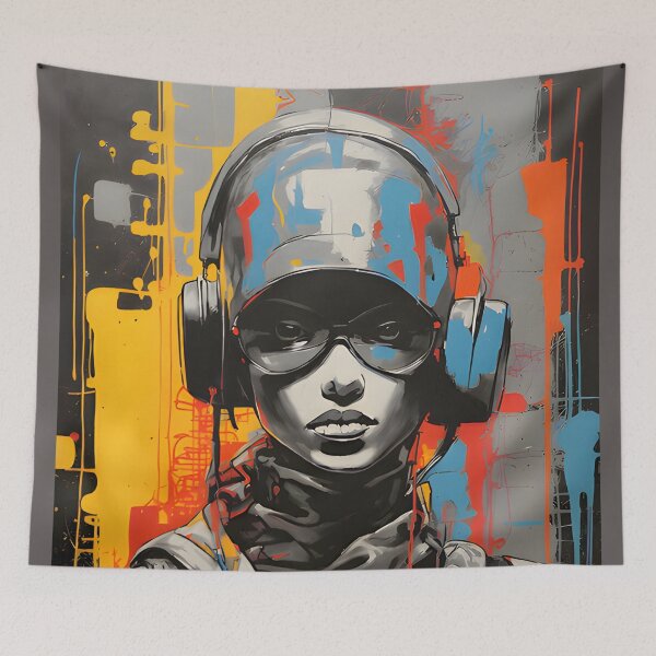 Item preview, Colorful people pop art - 2 designed and sold by V Art Travel Archive.