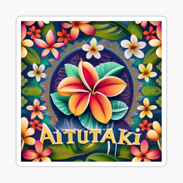 Item preview, Aitutaki inspired design using AI to create using my creativity. designed and sold by PAKO-CUSTOMS.