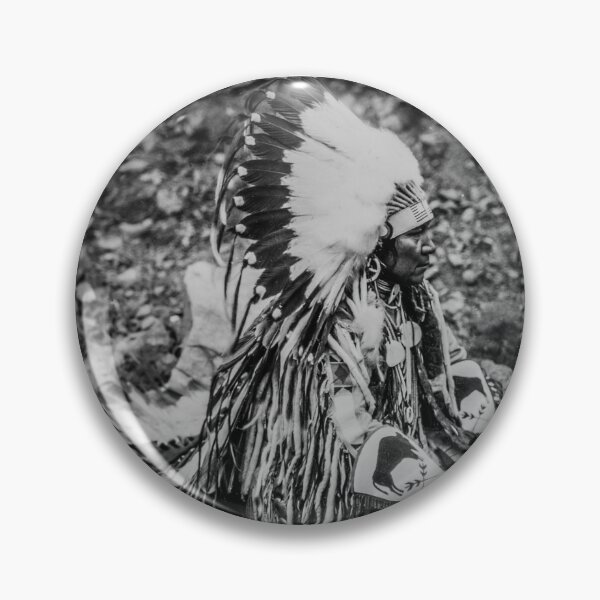 Item preview, Nez Perce Warrior 1918 designed and sold by lobodelnoir.