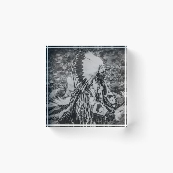 Item preview, Nez Perce Warrior 1918 designed and sold by lobodelnoir.