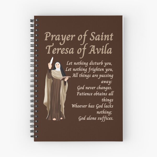 Item preview, Prayer of Saint Teresa of Avila designed and sold by Brasilia.