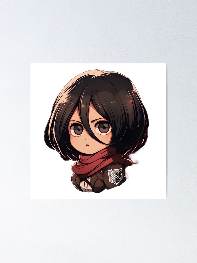 shingeki no kyojin mikasa chibi