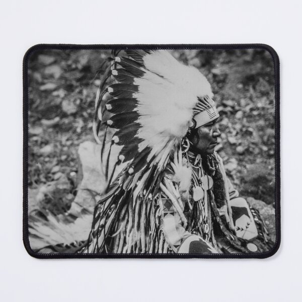 Item preview, Nez Perce Warrior 1918 designed and sold by lobodelnoir.