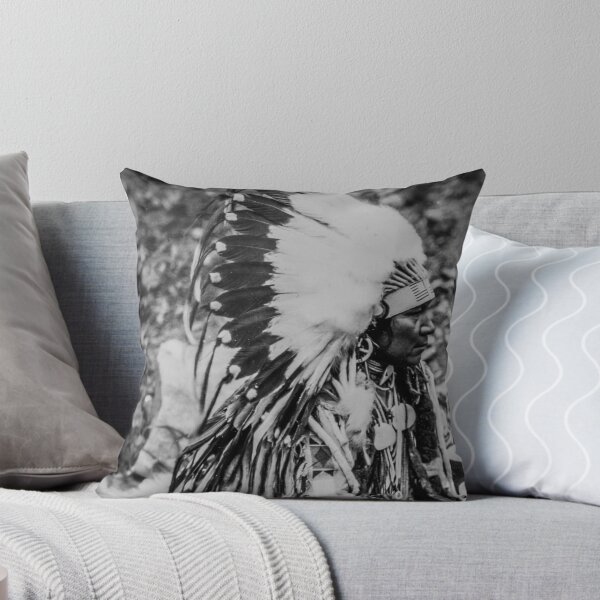 Item preview, Nez Perce Warrior 1918 designed and sold by lobodelnoir.
