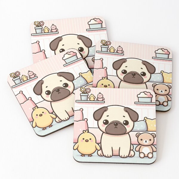 Item preview, Pug's Cozy Corner designed and sold by TakashiS.