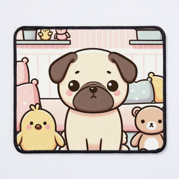 Item preview, Pug's Cozy Corner designed and sold by TakashiS.