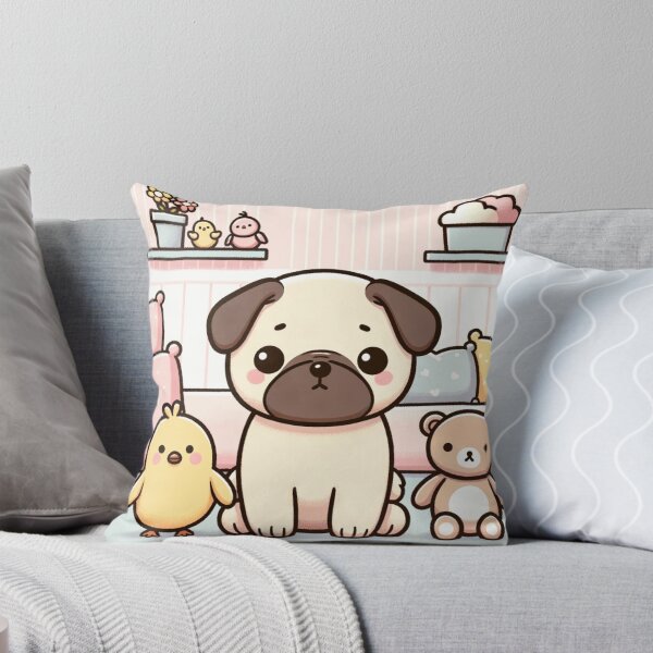 Item preview, Pug's Cozy Corner designed and sold by TakashiS.
