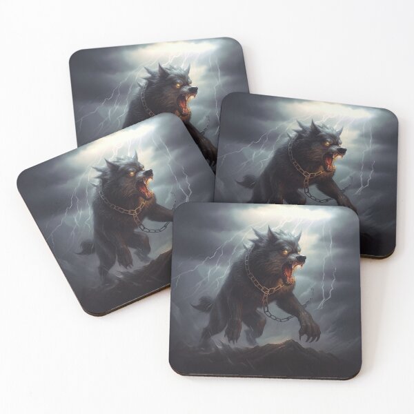 Item preview, Fenrir breaks free from his chains designed and sold by MonsterMountain.