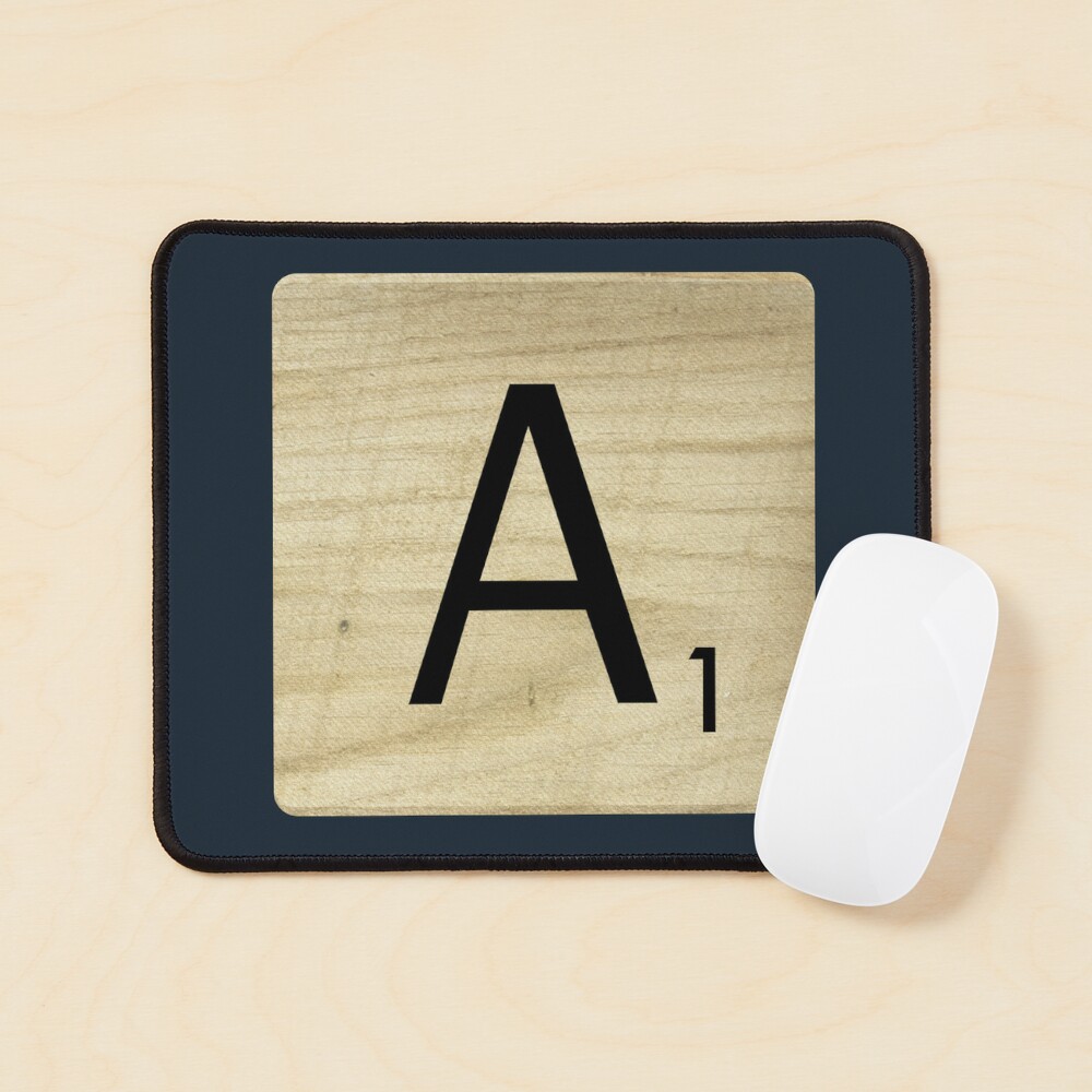 Scrabble tile letter A Photographic Print for Sale by Square-Jane |  Redbubble