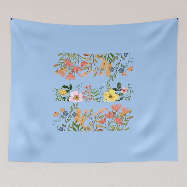 Item preview, Watercolor wildflowers frames graphic design designed and sold by Openspace2020.