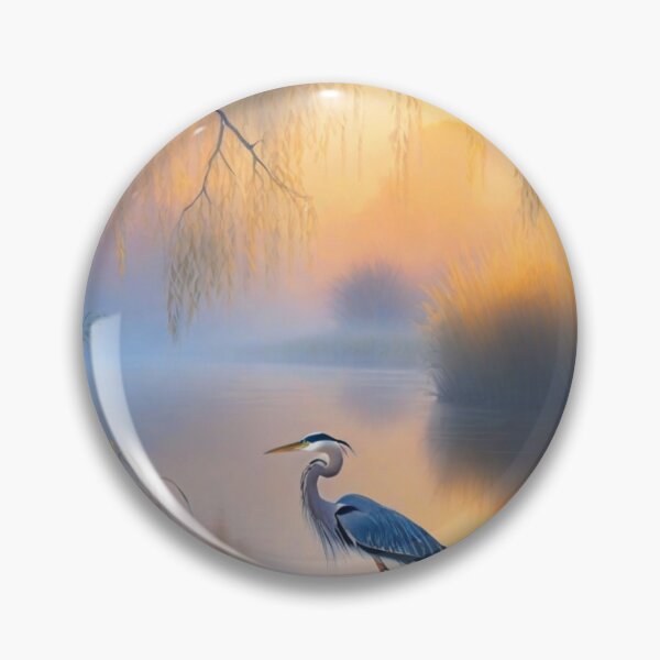 Item preview, Water Color painting of a Blue Heron designed and sold by laser1064.