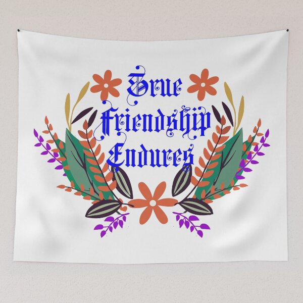 Item preview, True friendship endures designed and sold by Mahilis.