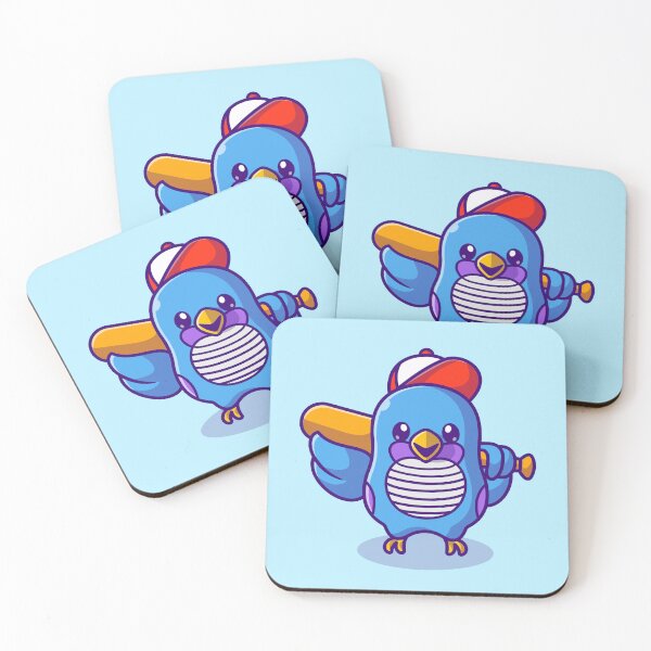 Item preview, Bird with Baseball Bat designed and sold by hjian8219.