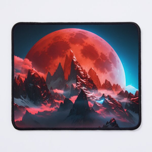 Item preview, Blood Moon - Iconic Wonders | Reimagined Card Artwork designed and sold by Epic Upgrades.