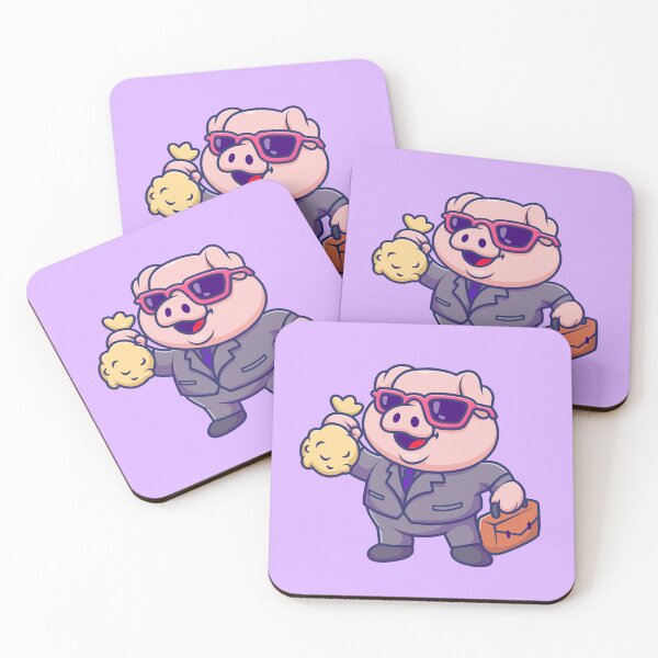 Item preview,  Business Piggy with Money Bag designed and sold by hjian8219.