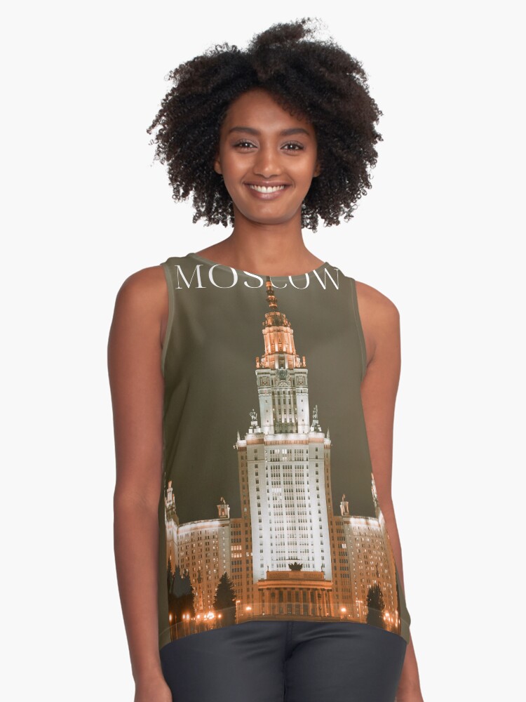 Item preview, Sleeveless Top designed and sold by TravelWish.