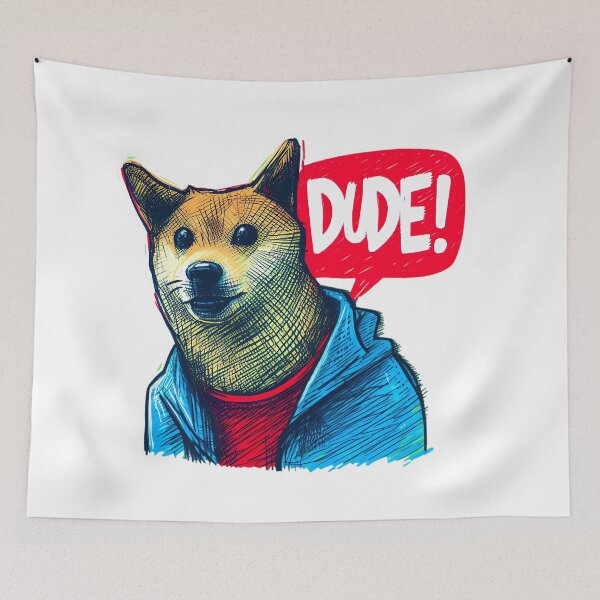 Item preview, Messed up Dog!!! designed and sold by Funky Land.