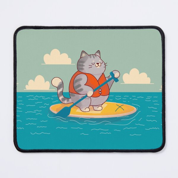 Item preview, SUP Stand Up Paddle board Cat designed and sold by SusanaDesigns.